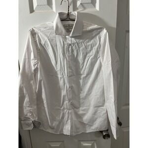 LARSSON & CO. MEN LONG SLEEVE MODERN FIT DRESS SHIRT - SIZE 15.5